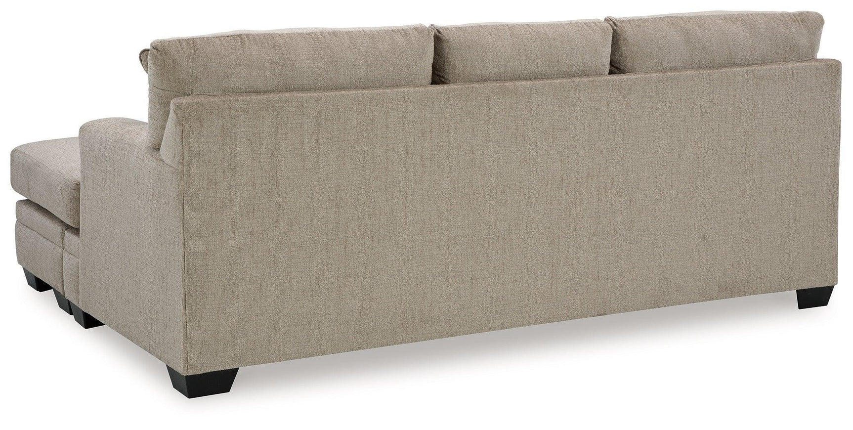 Stonemeade Taupe Sofa Chaise, Chair, and Ottoman
