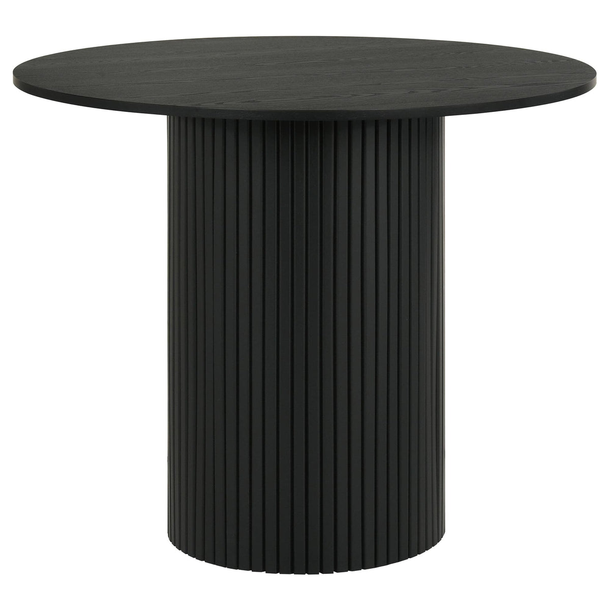 Hamlyn 5-Piece Round Wood Counter Height Dining Set Black — product image 3