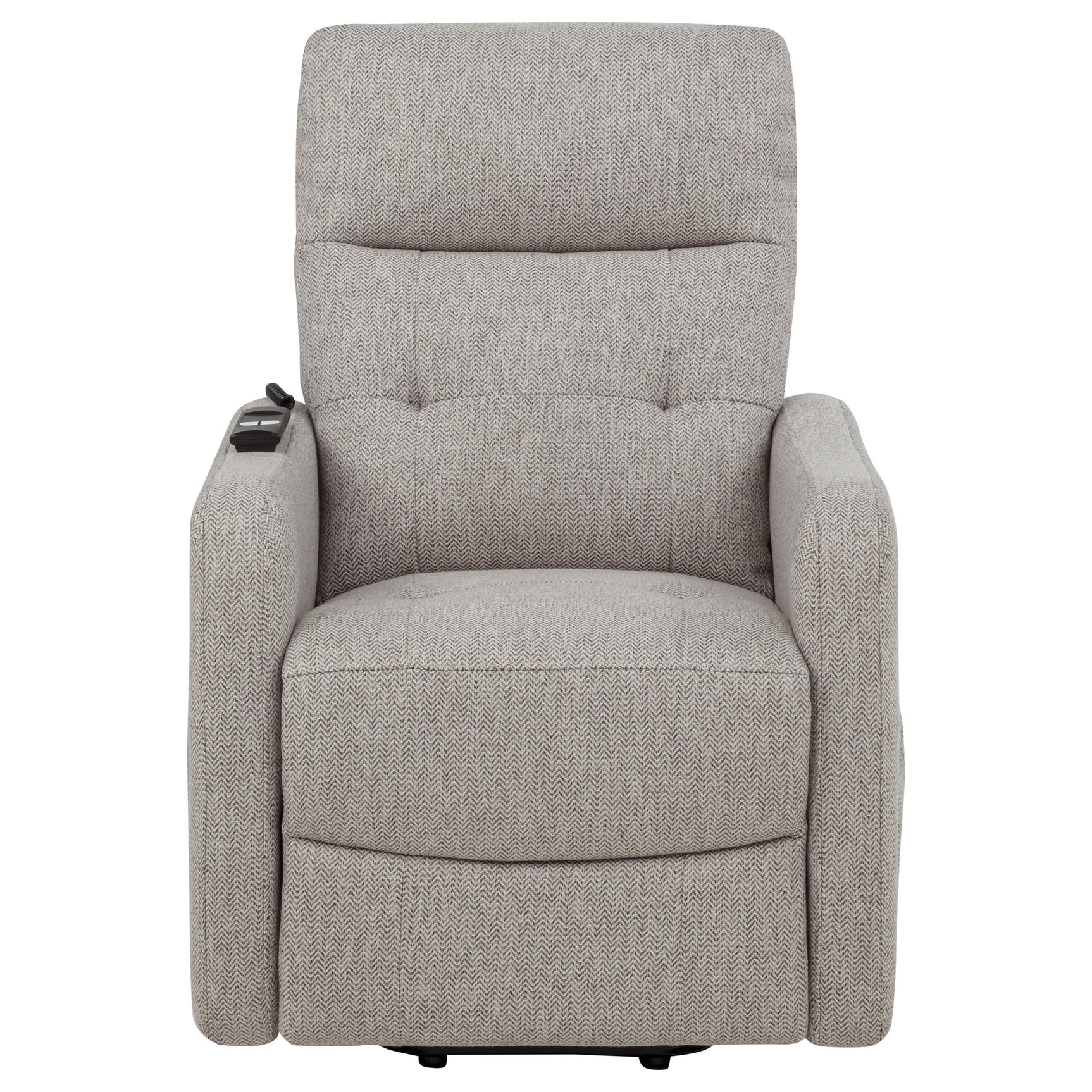Dayes Upholstered Power Lift Recliner Chair Taupe