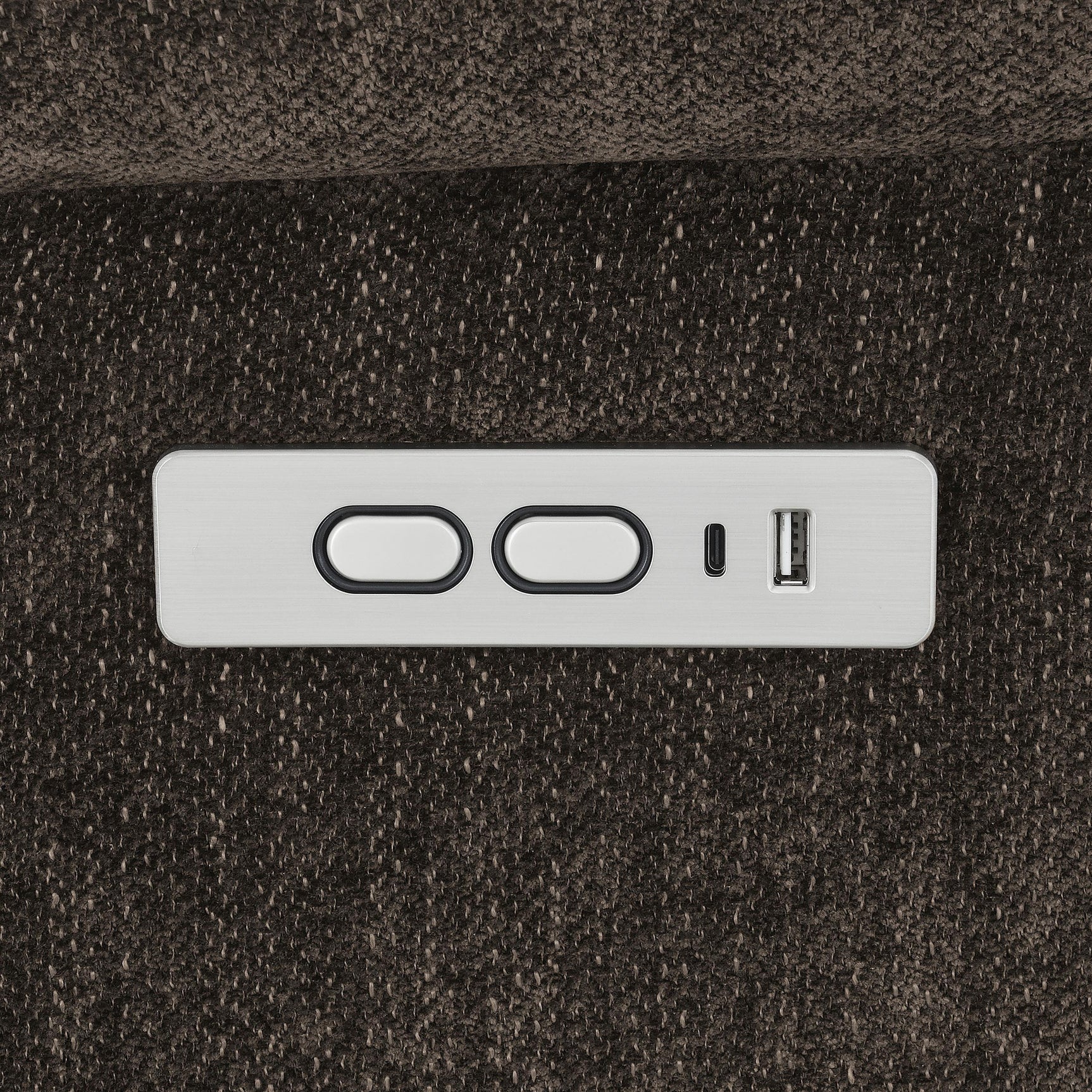 Houston Upholstered Power Lift Recliner Chair Dark Brown 603233P