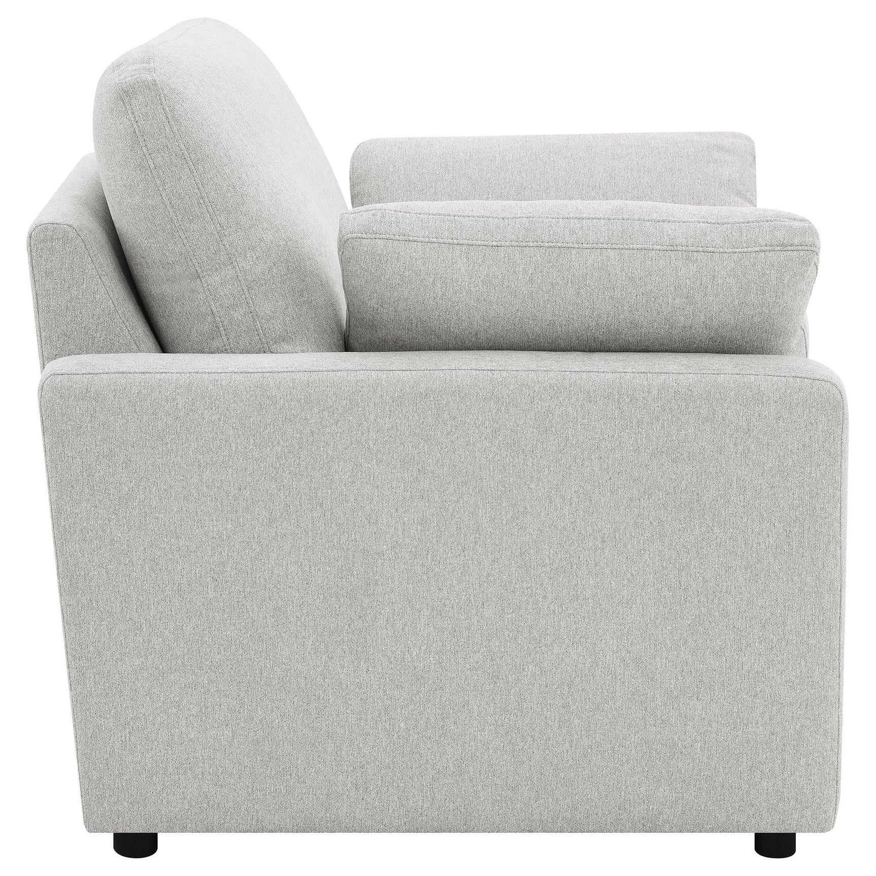 Collins Upholstered Power Recliner Chair Grey