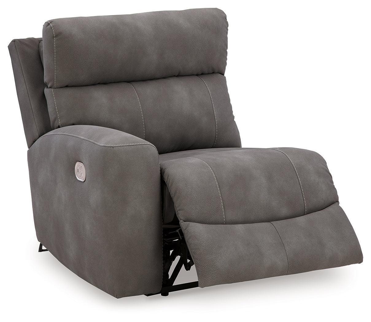 Next-Gen Durapella Slate 4-Piece Power Reclining Sectional