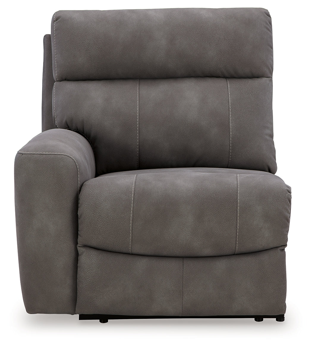 Next-Gen Durapella Slate 3-Piece Power Reclining Sectional