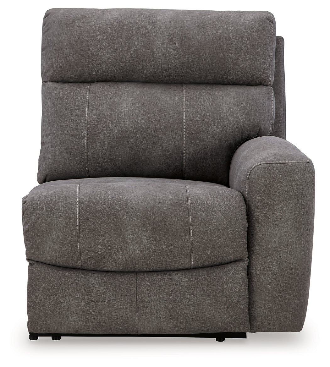 Next-Gen Durapella Slate 3-Piece Power Reclining Sectional