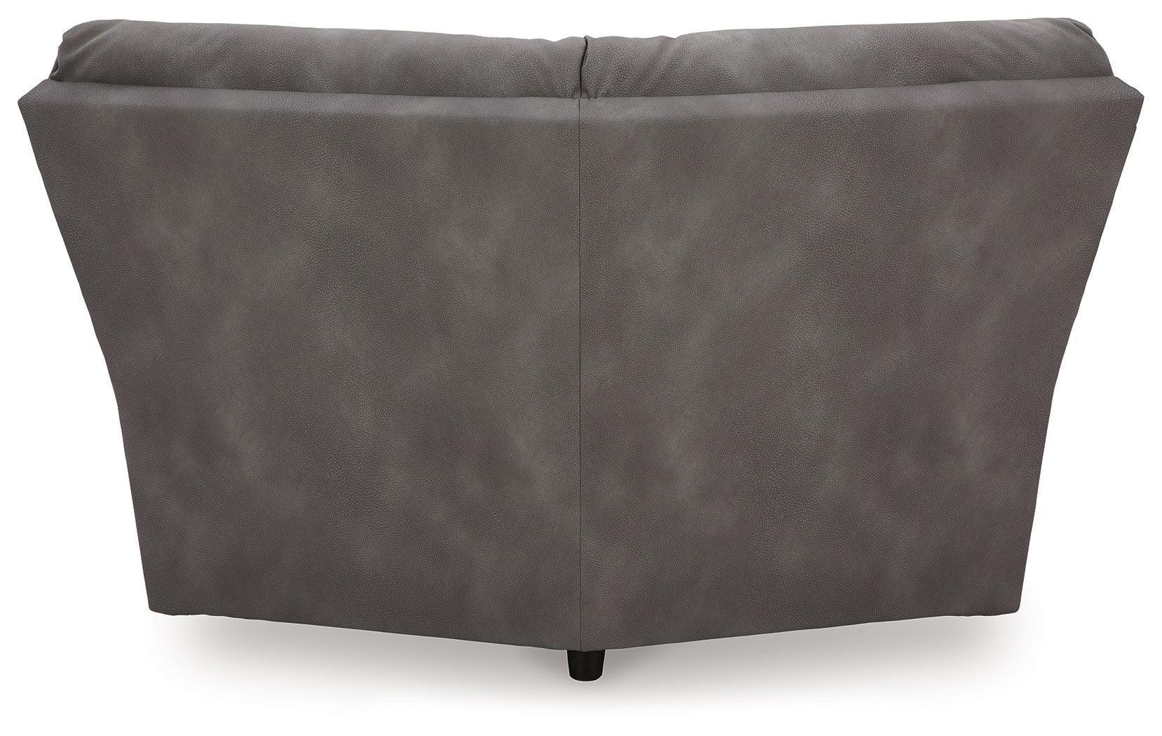 Next-Gen Durapella Slate 5-Piece Power Reclining Sectional