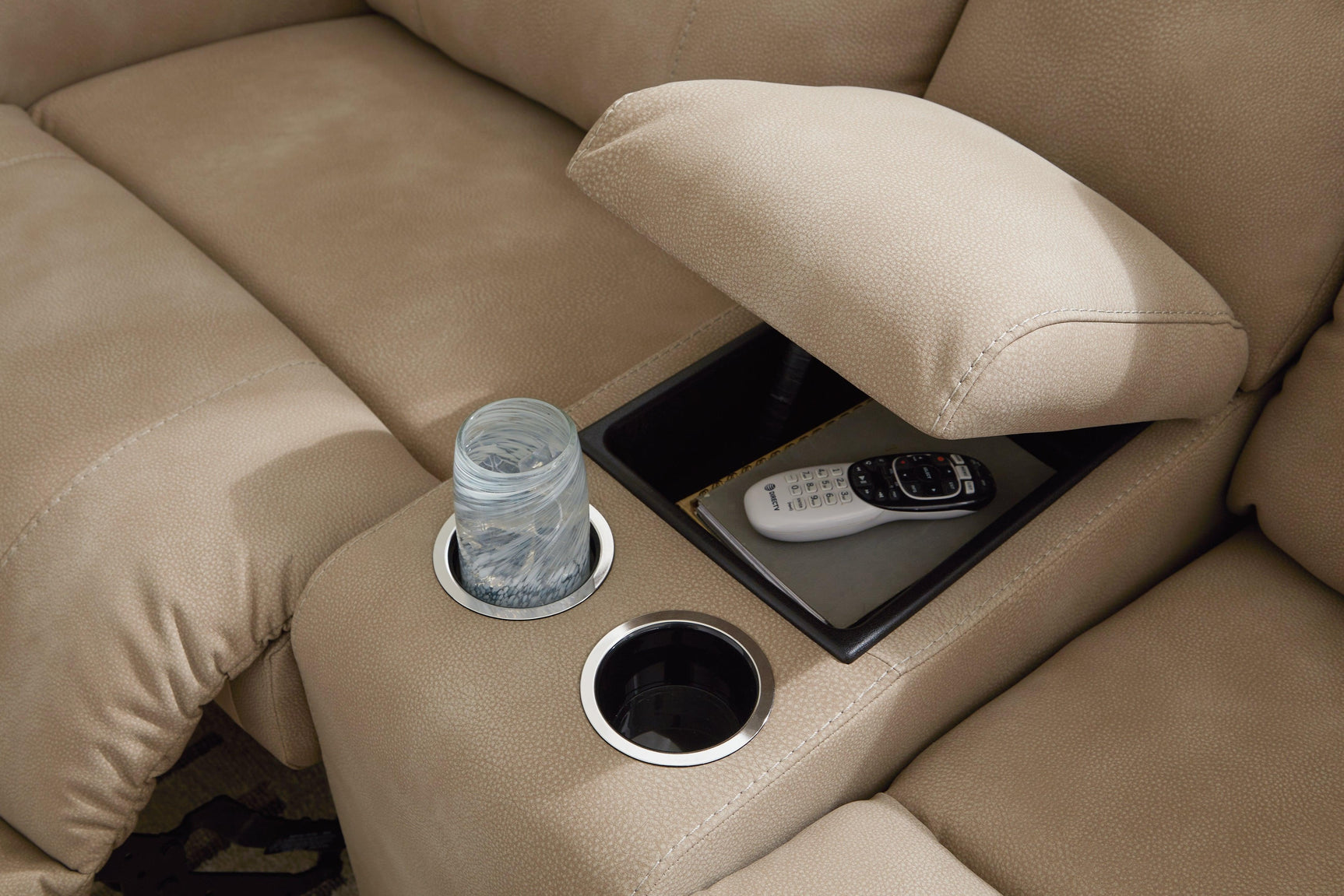 Next-Gen Durapella Sand 5-Piece Power Reclining Sectional