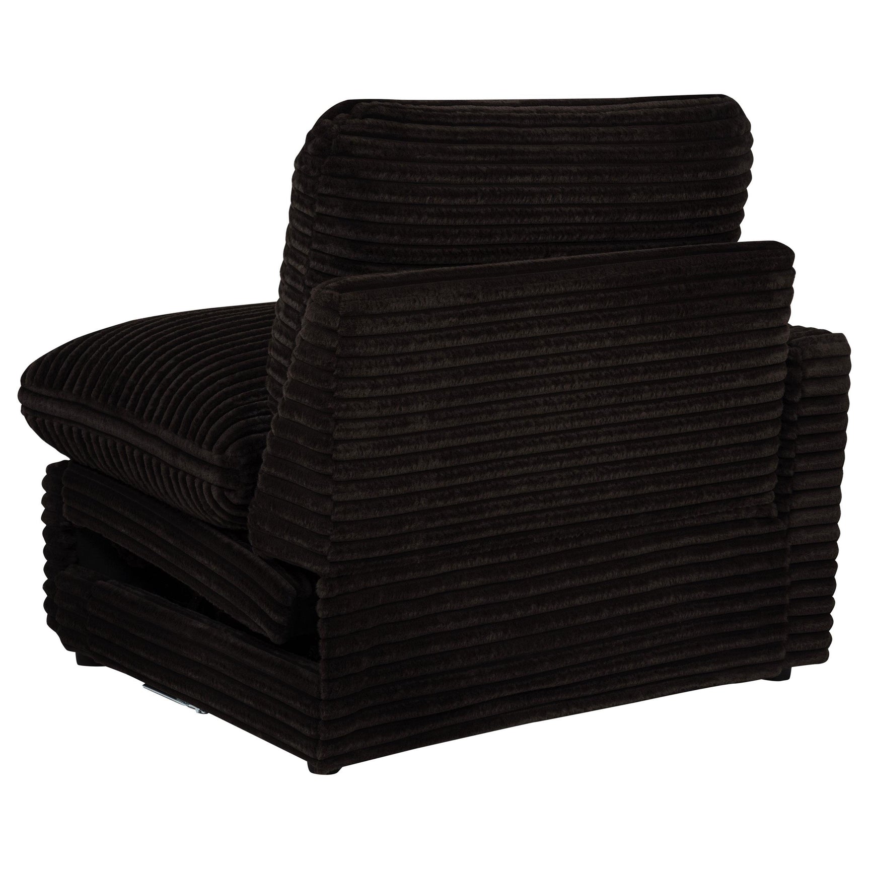 Collins Modular Power Loveseat Chocolate Brown
