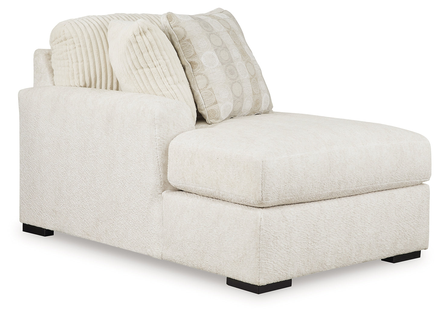 Chessington Ivory 2-Piece Sectional with Ottoman
