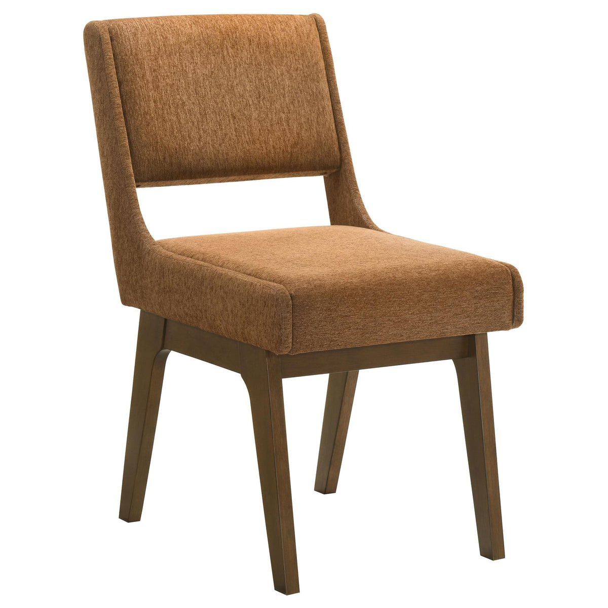 Galindo Nutmeg Upholstered Dining Side Chair Set of 2 — product image 3