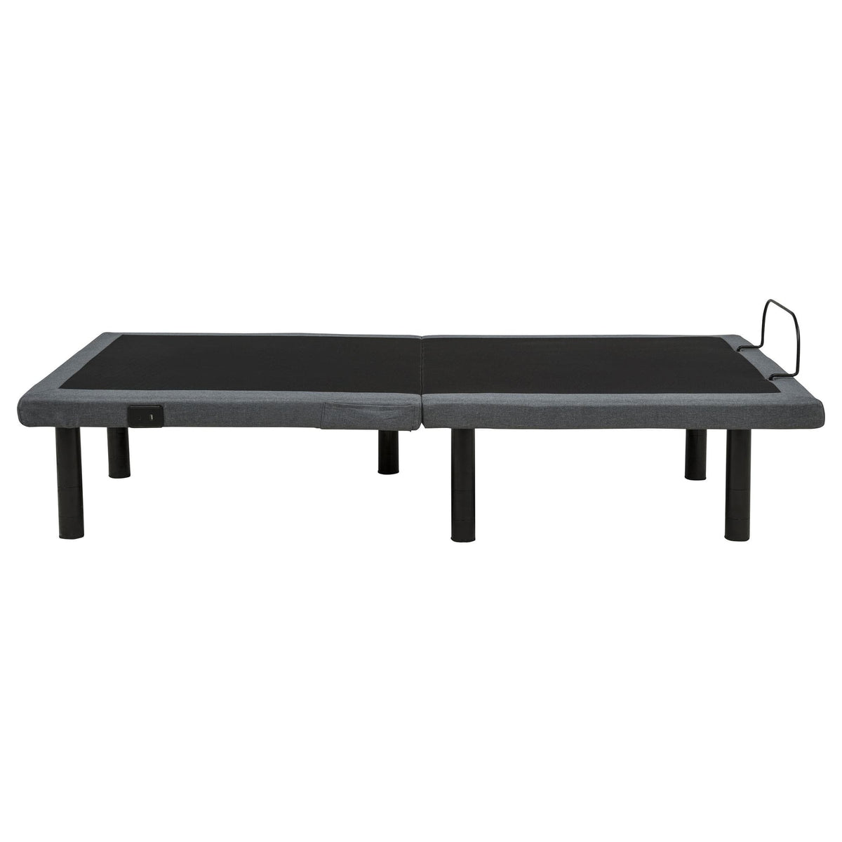 Weston Twin Dual-Motor Massage Adjustable Bed Base in Black and Grey — product image 6