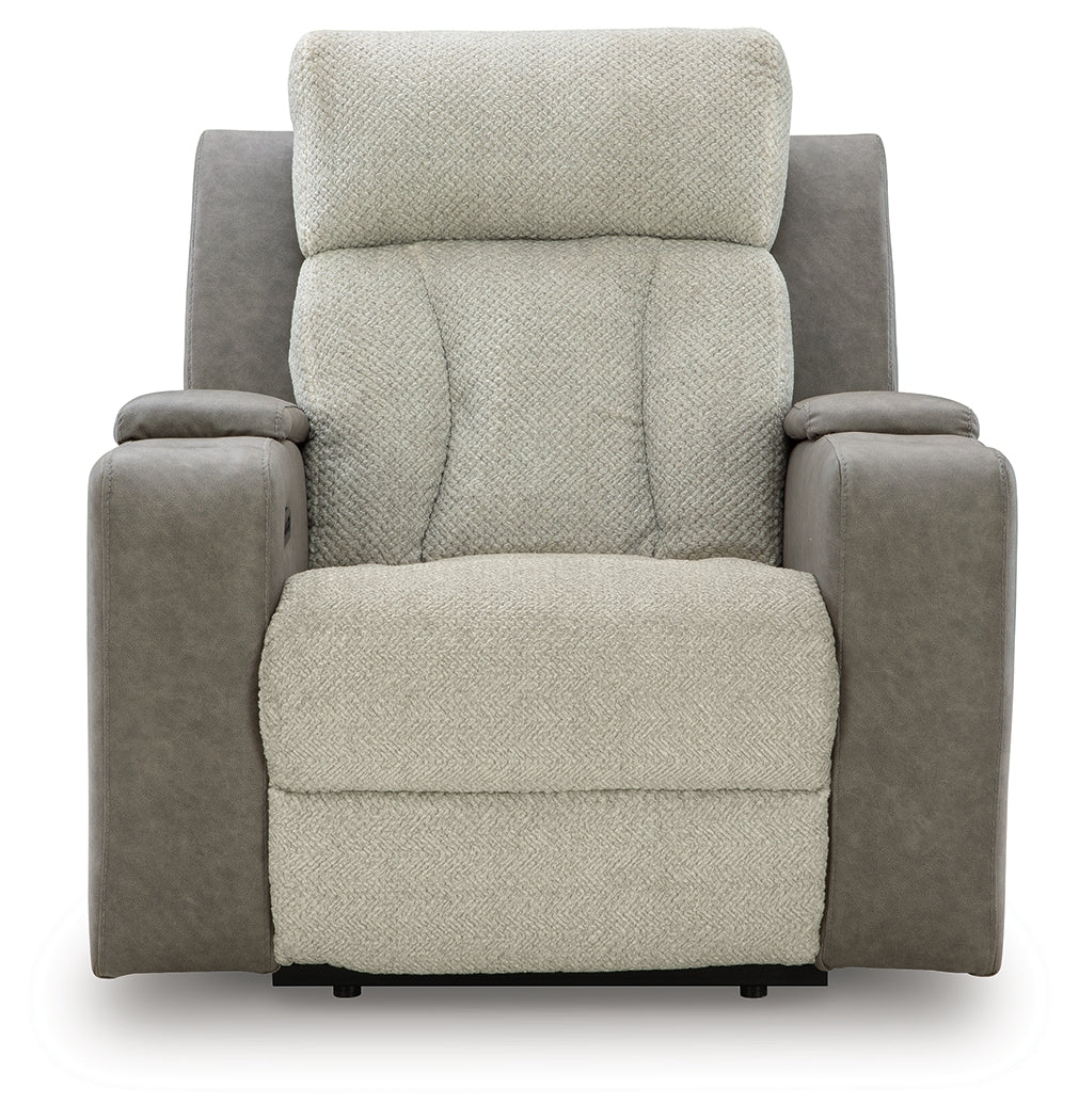 WhipLash Sisal Chenille Power Recliner