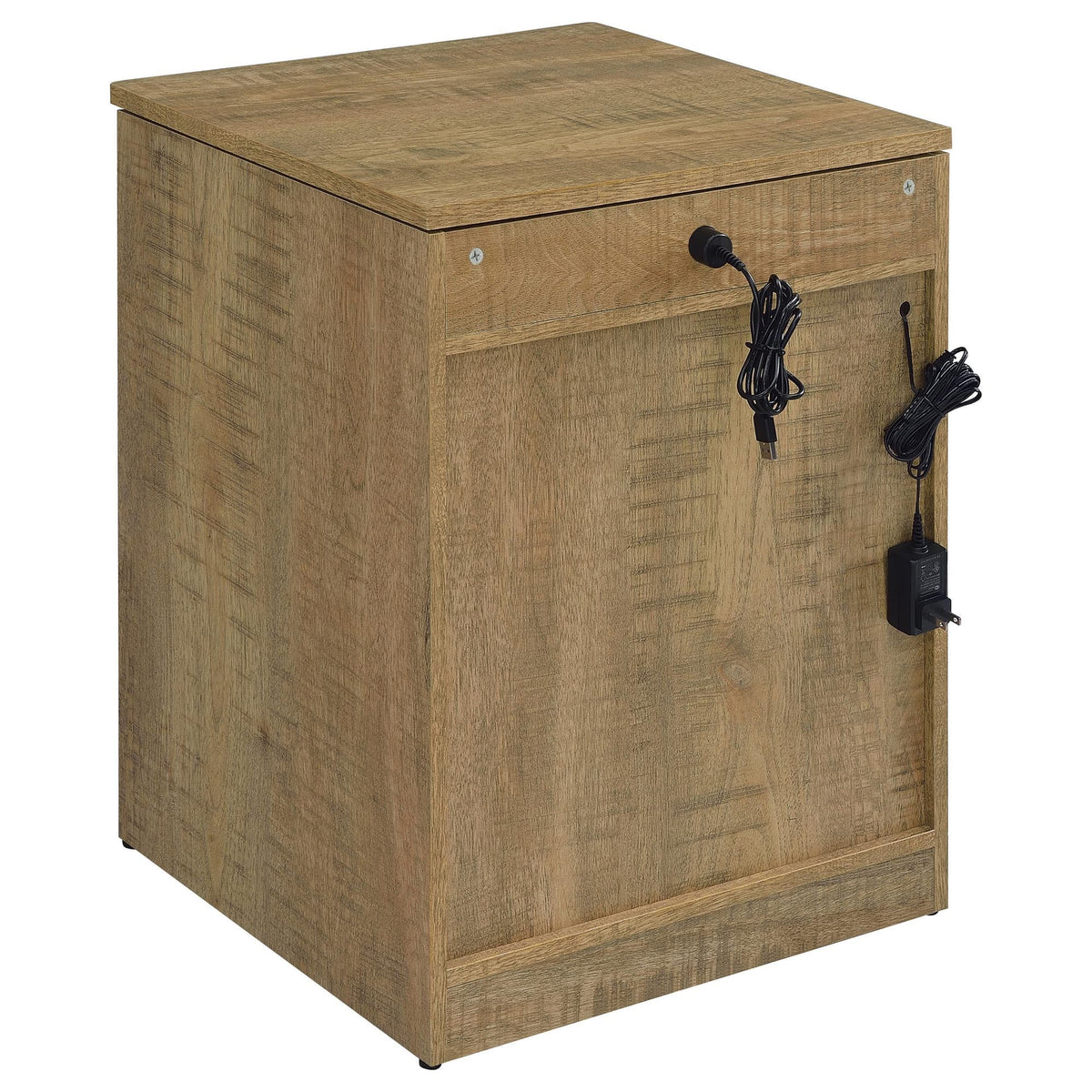 Fabre Extendable Top 1-Drawer Nightstand in Mango — product image 6
