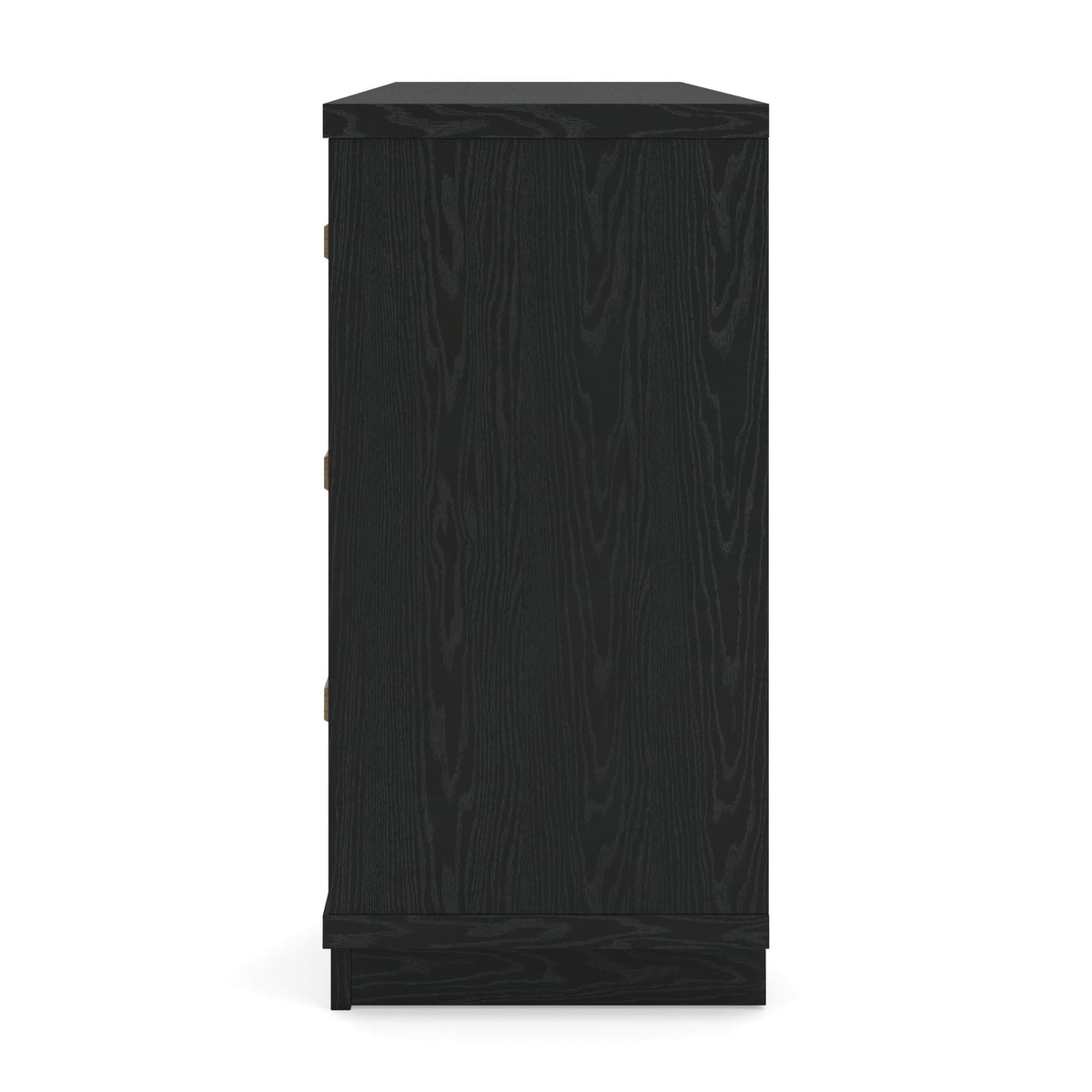Kozmour Black/Brown Dresser — side view