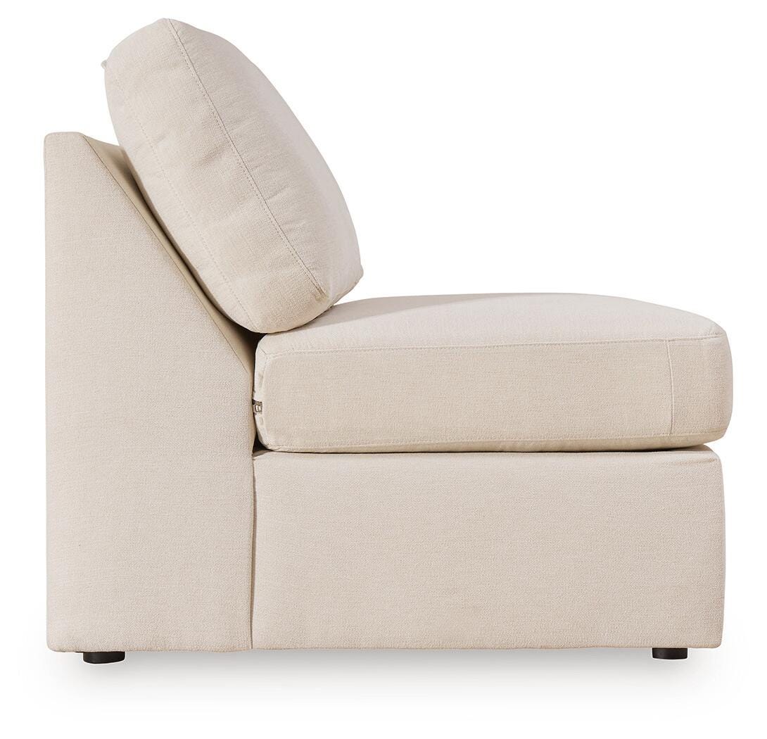 Modmax Oyster Performance Fabric 5-Piece Sectional — side view