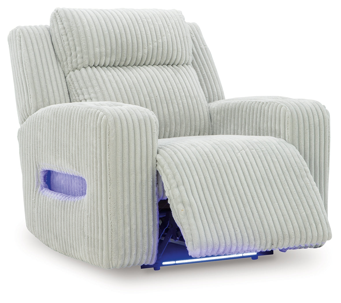 Forest Lake Alloy Chenille,Velvet Power Recliner