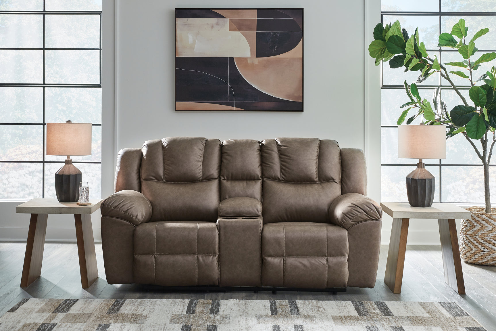 Lowilla Driftwood Sofa and Loveseat