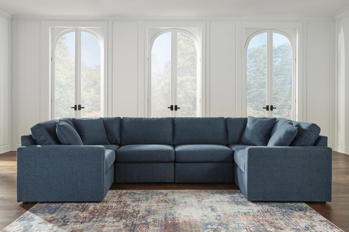 Modmax Ink 6-Piece Sectional with Ottoman — product image 9