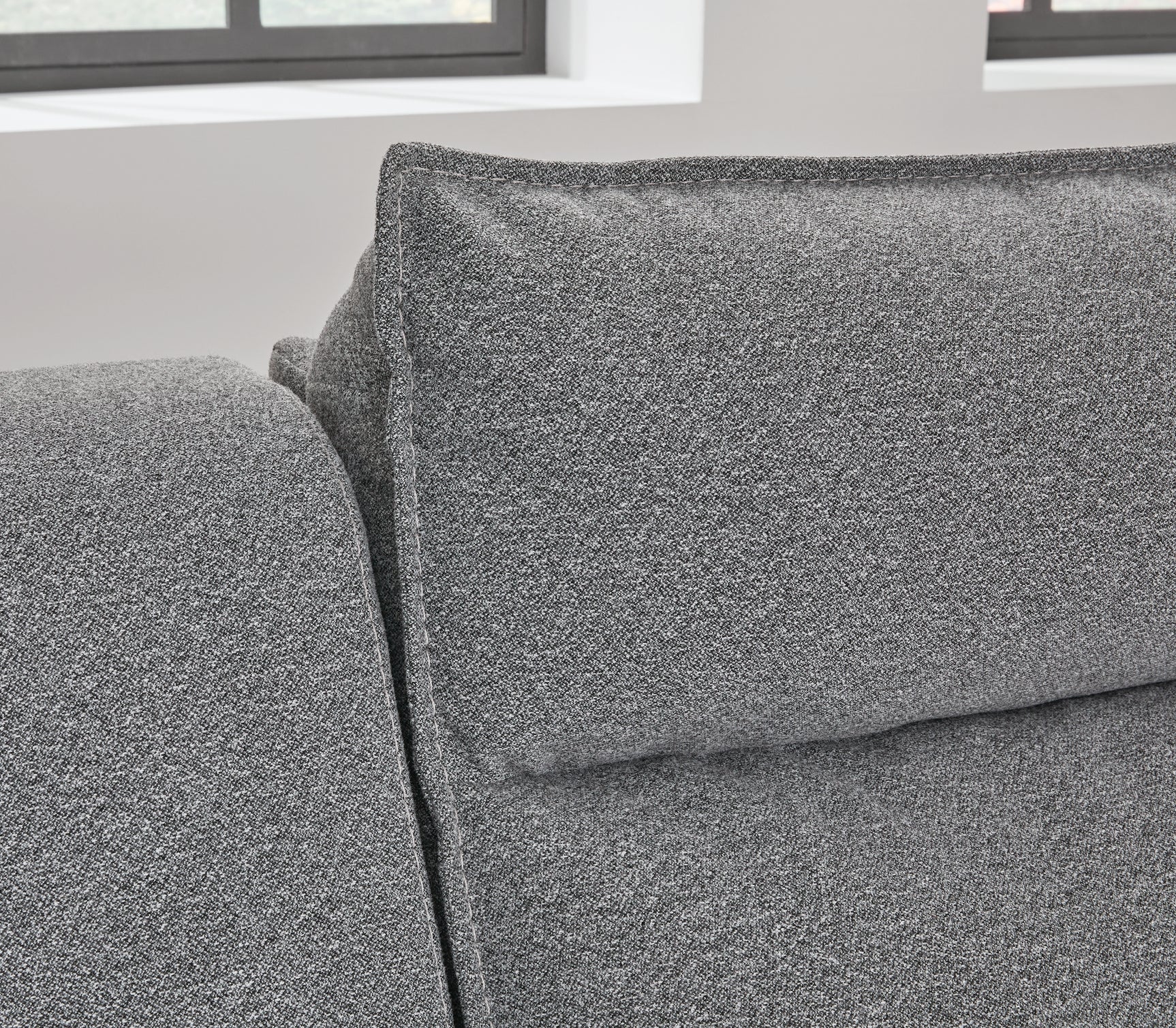 Modmax II Salt and Pepper Next-Gen Nuvella™ 3-Piece Power Reclining Sectional with Console