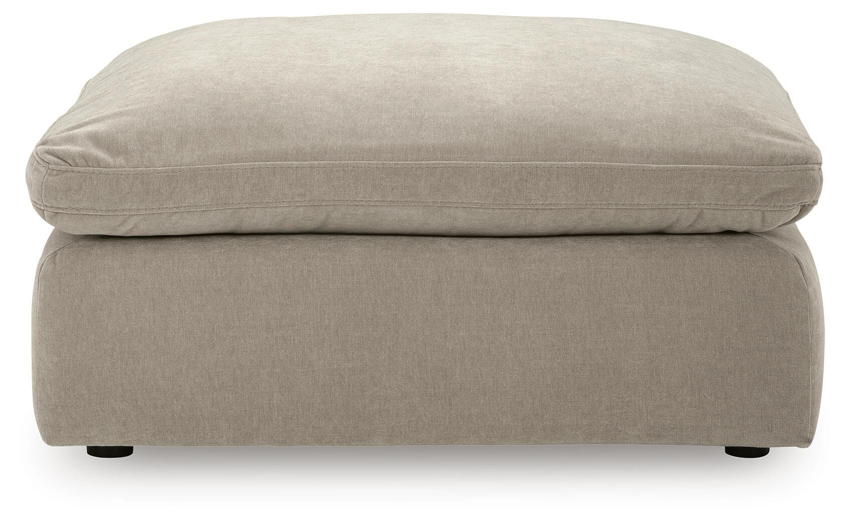 Maxton Heights Pebble Chenille,Velvet Oversized Accent Ottoman view 3