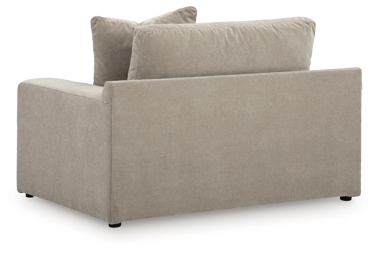 Maxton Heights Pebble Chenille,Velvet Oversized Chair view 4