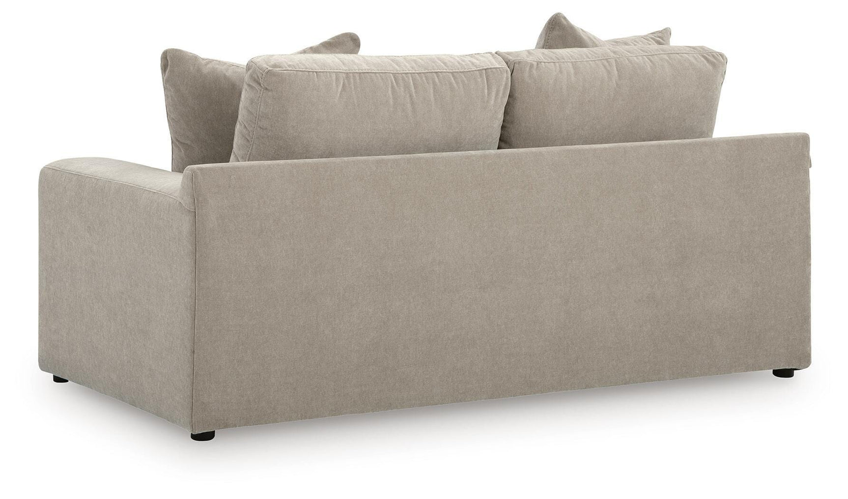 Maxton Heights Pebble Chenille,Velvet Loveseat view 4
