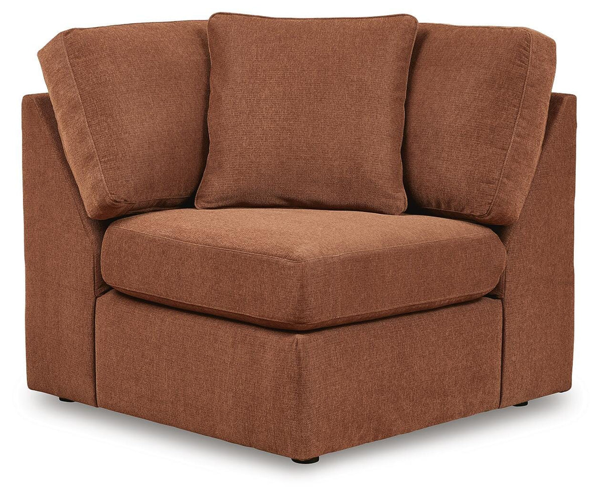 Modmax Spice Performance Fabric 8-Piece Sectional with Chaise — front view