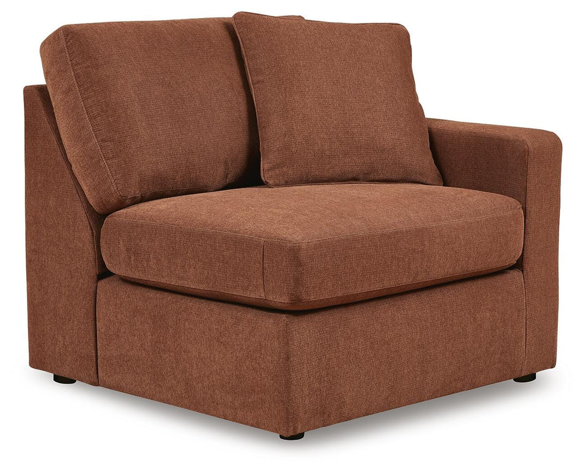 Modmax Spice 5-Piece Performance Fabric Sectional — angled view