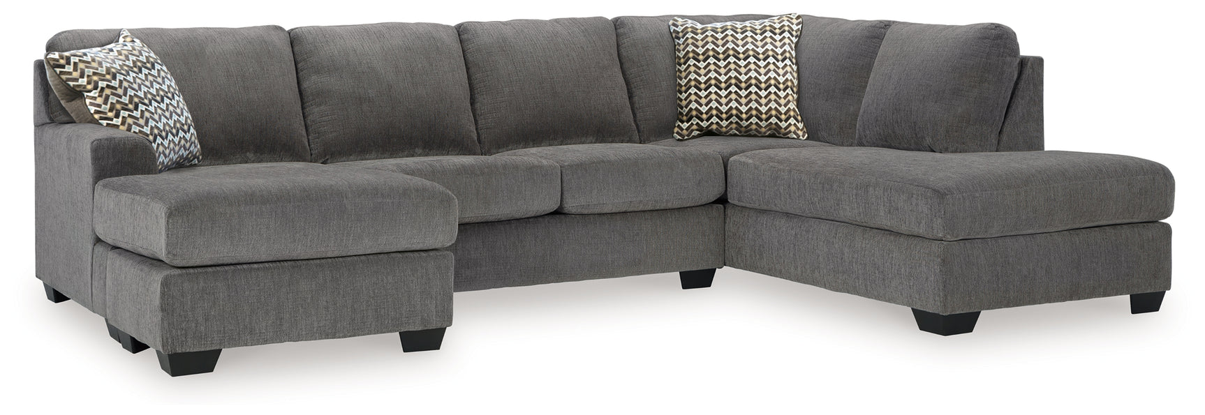 Riverfield Iron 2-Piece Sectional with Chaise