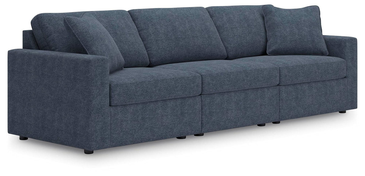 Modmax Ink 3-Piece Sectional Sofa — angled view