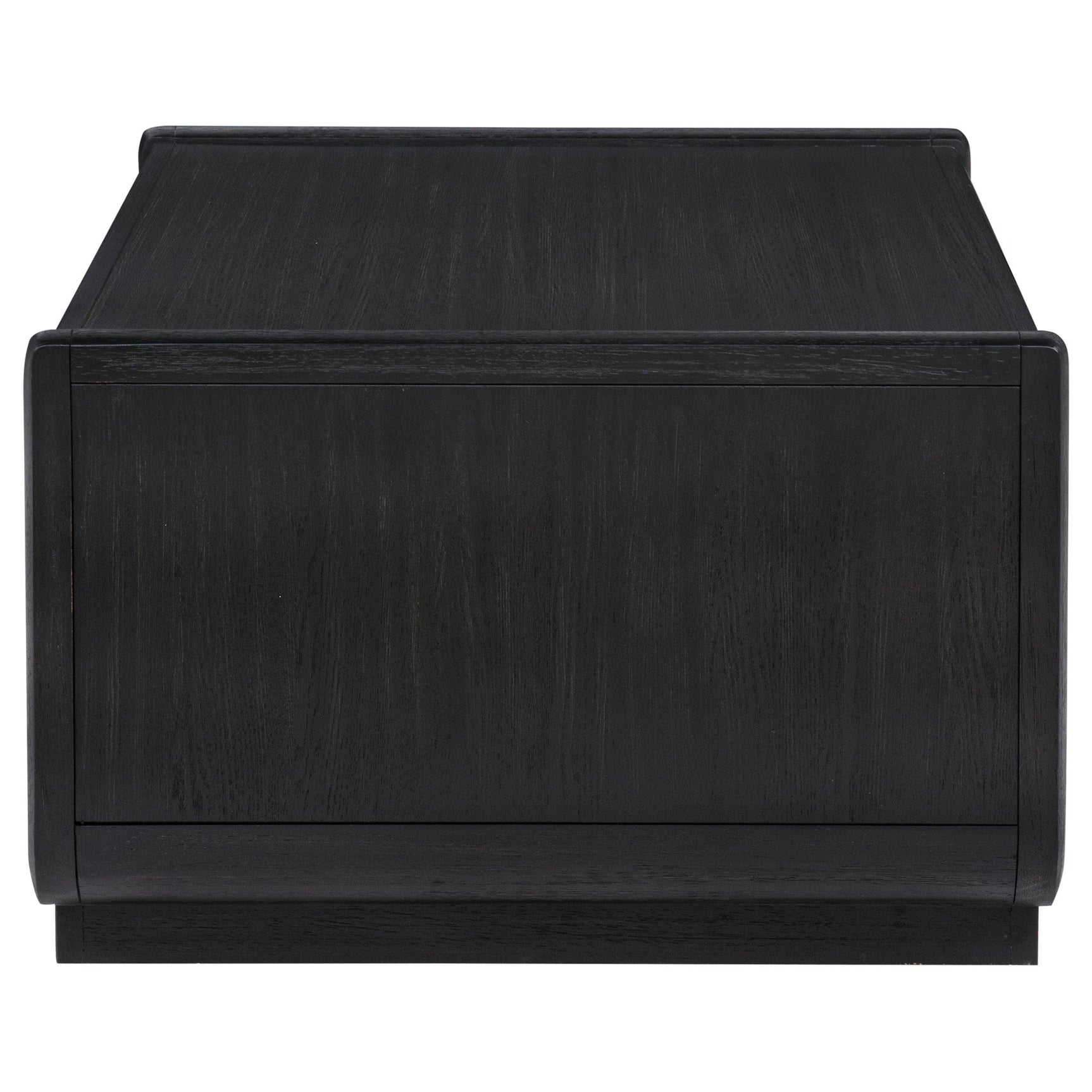 Leandro 2-piece Wood Coffee and End Table Set Burnished Black