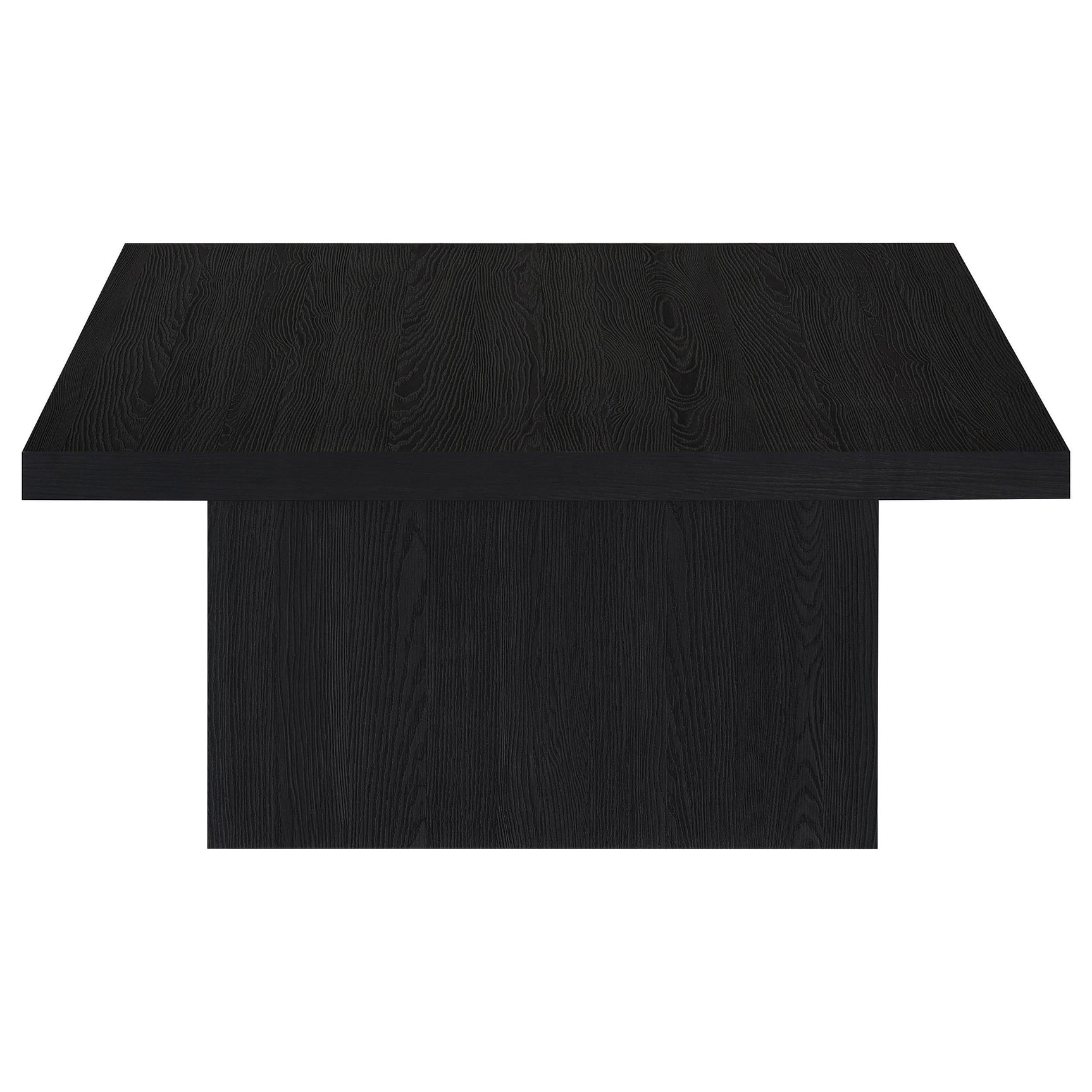 Devar 3-piece Square Cocktail Coffee End Table Set Black