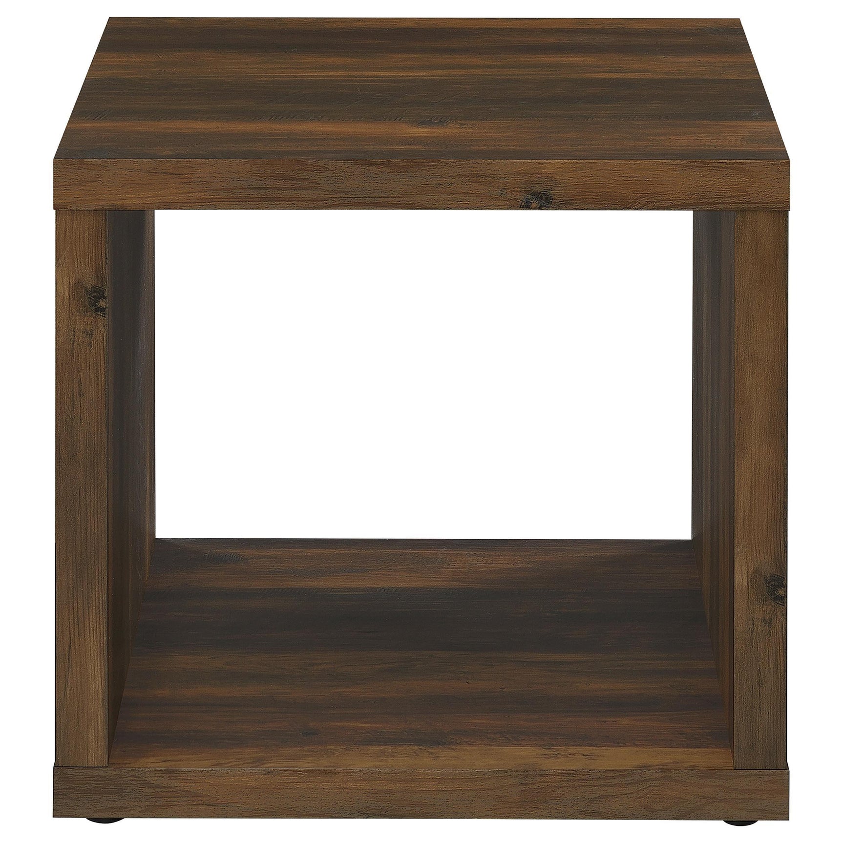 Frisco 2-piece Coffee and End Table Set Dark Pine