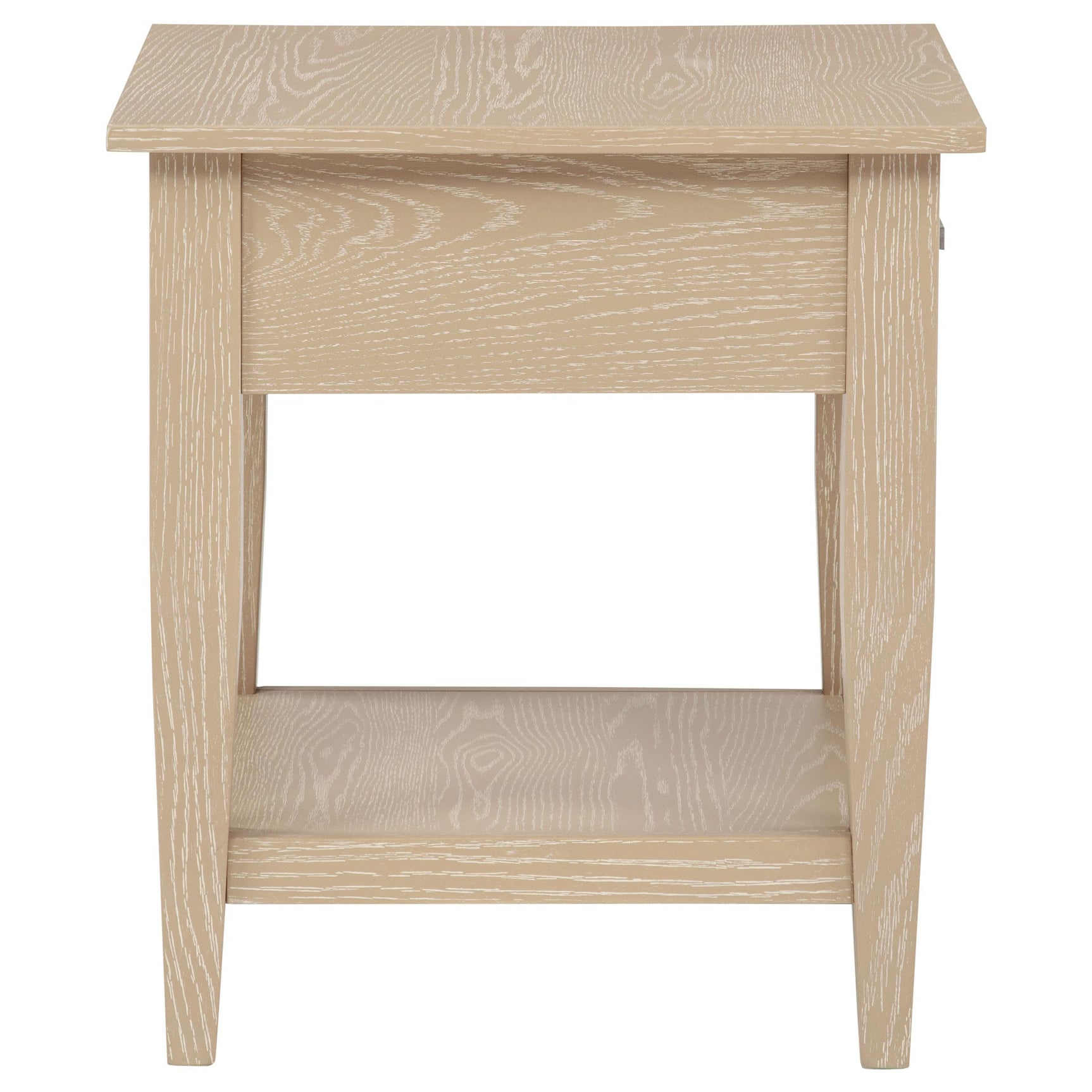 Lindenton 1-drawer Wood Occasional Side End Table Blonde