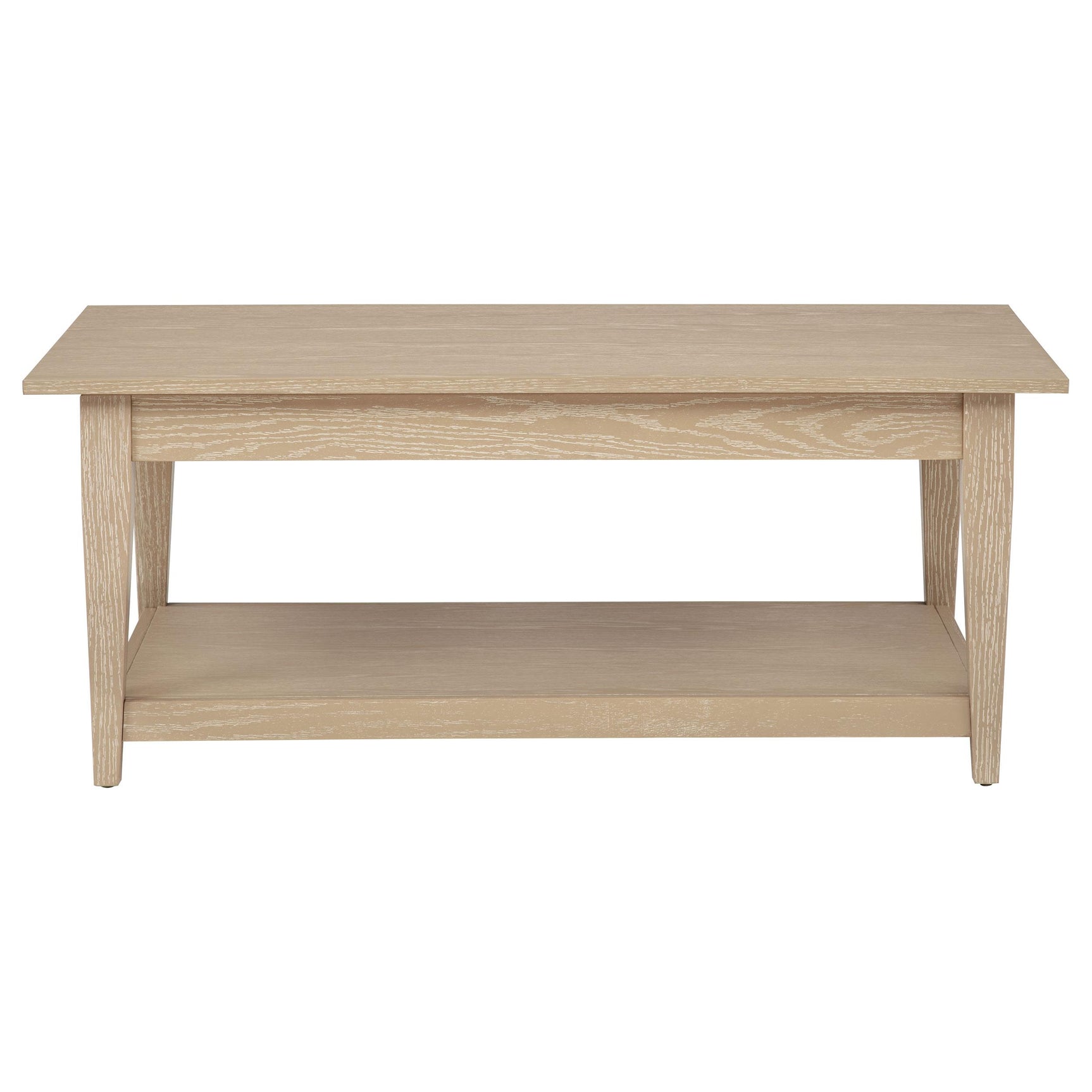 Lindenton 2-piece Wood Lift-Top Coffee and End Table Set Blonde