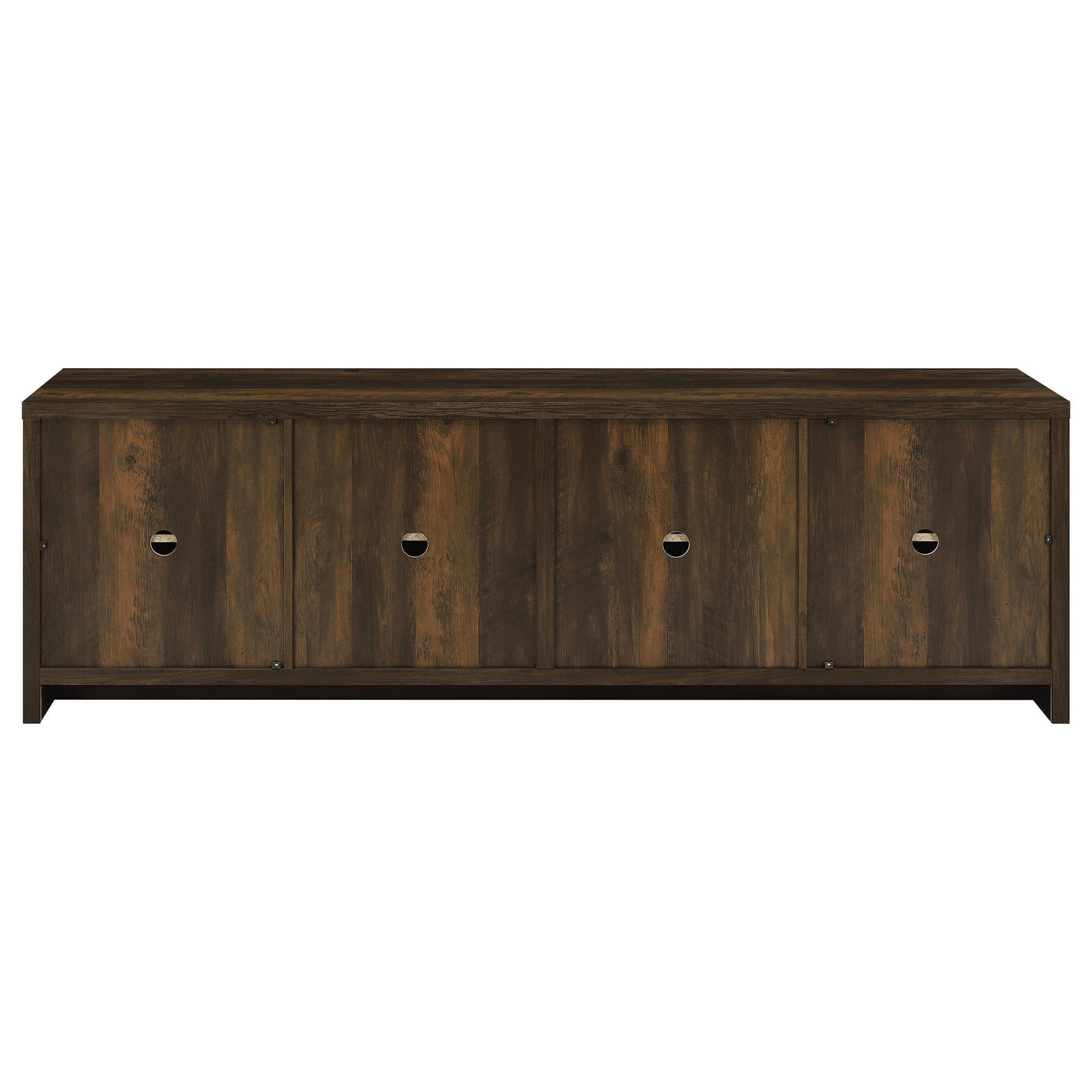 Laughlin 3-Piece Entertainment Center TV Stand Dark Pine