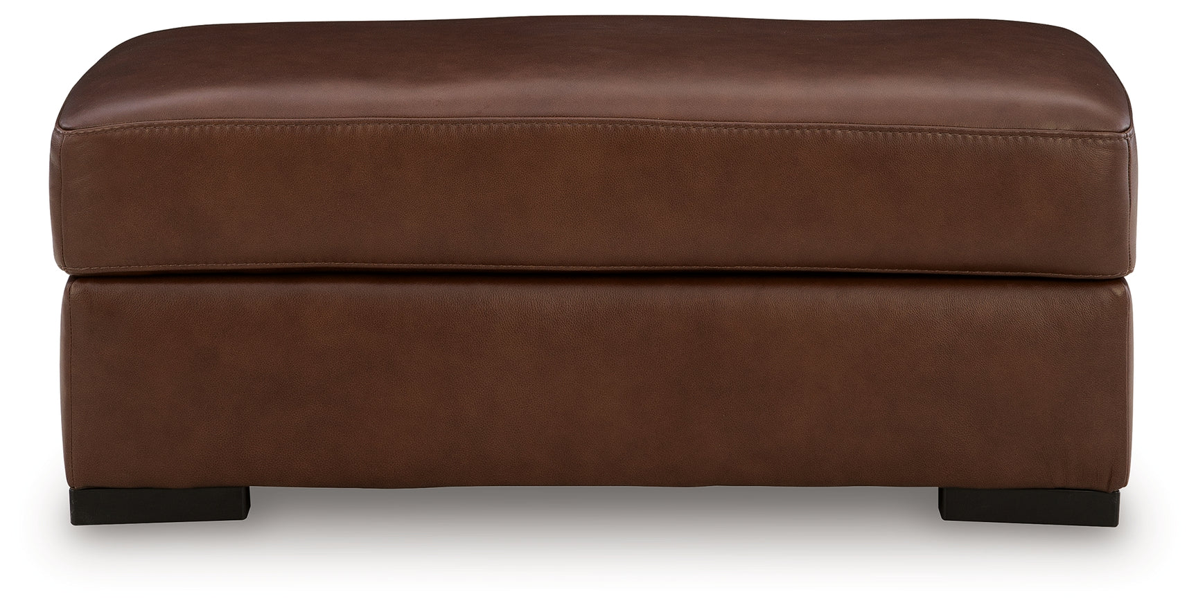 Brogliano Canyon Leather Ottoman