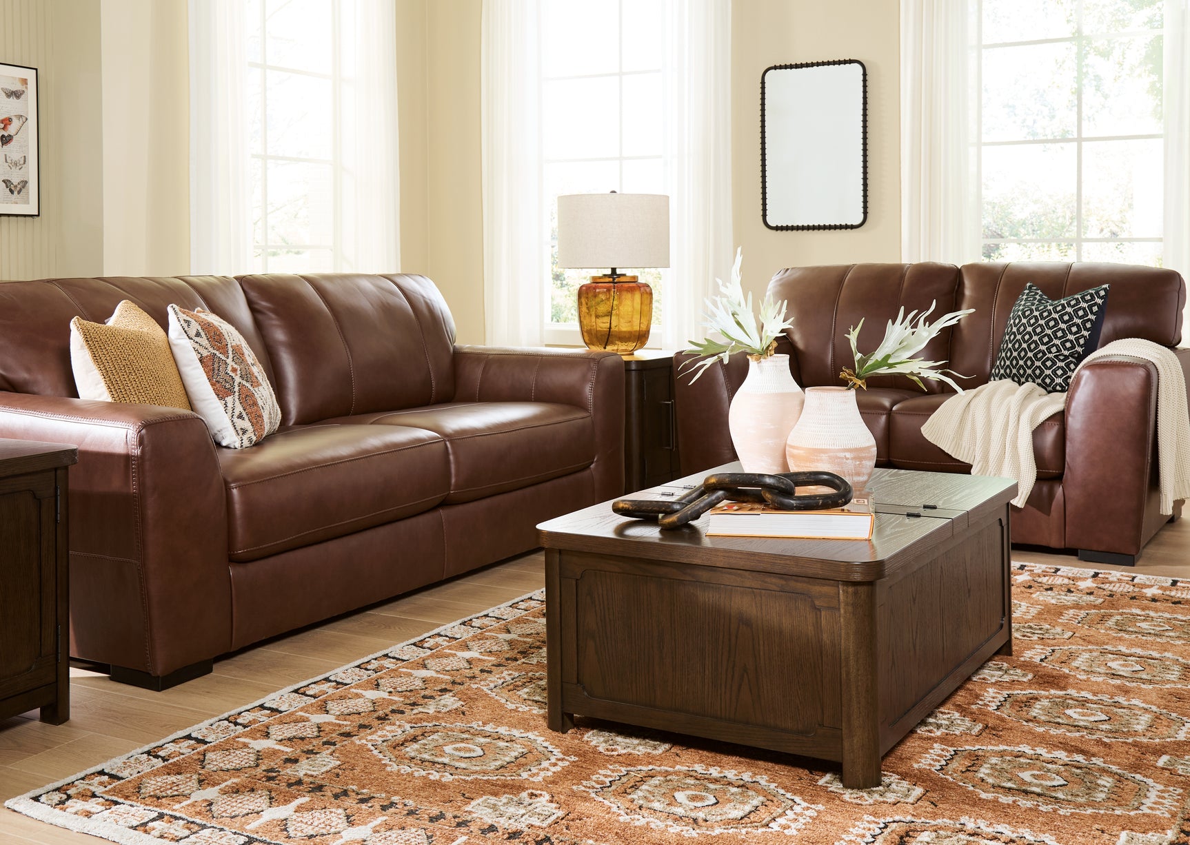 Brogliano Canyon Sofa and Loveseat