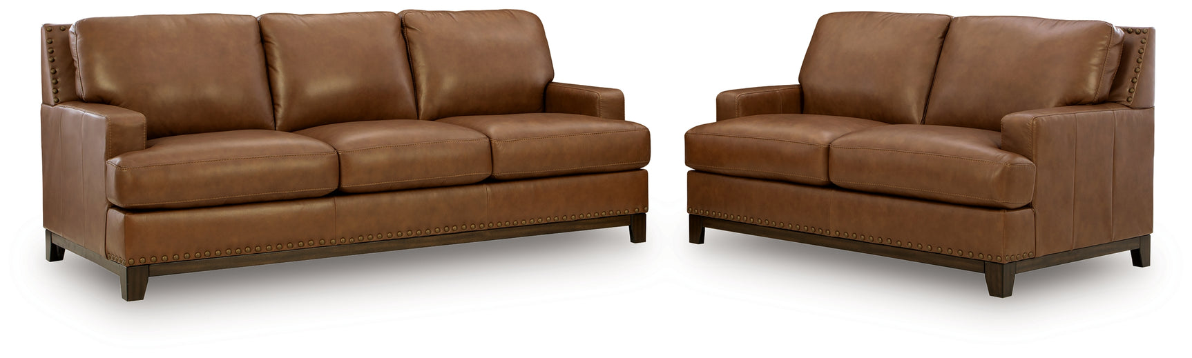 Saonara Amber Sofa and Loveseat