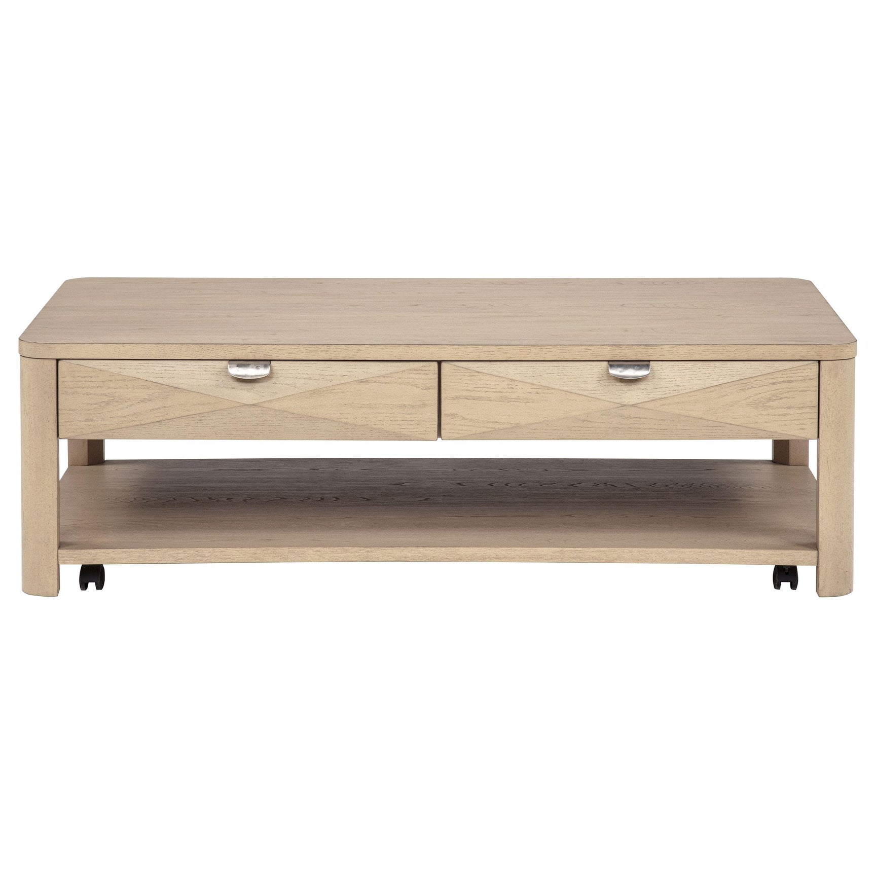 Marcelo 3-piece Coffee Table Set with Storage Light Elm