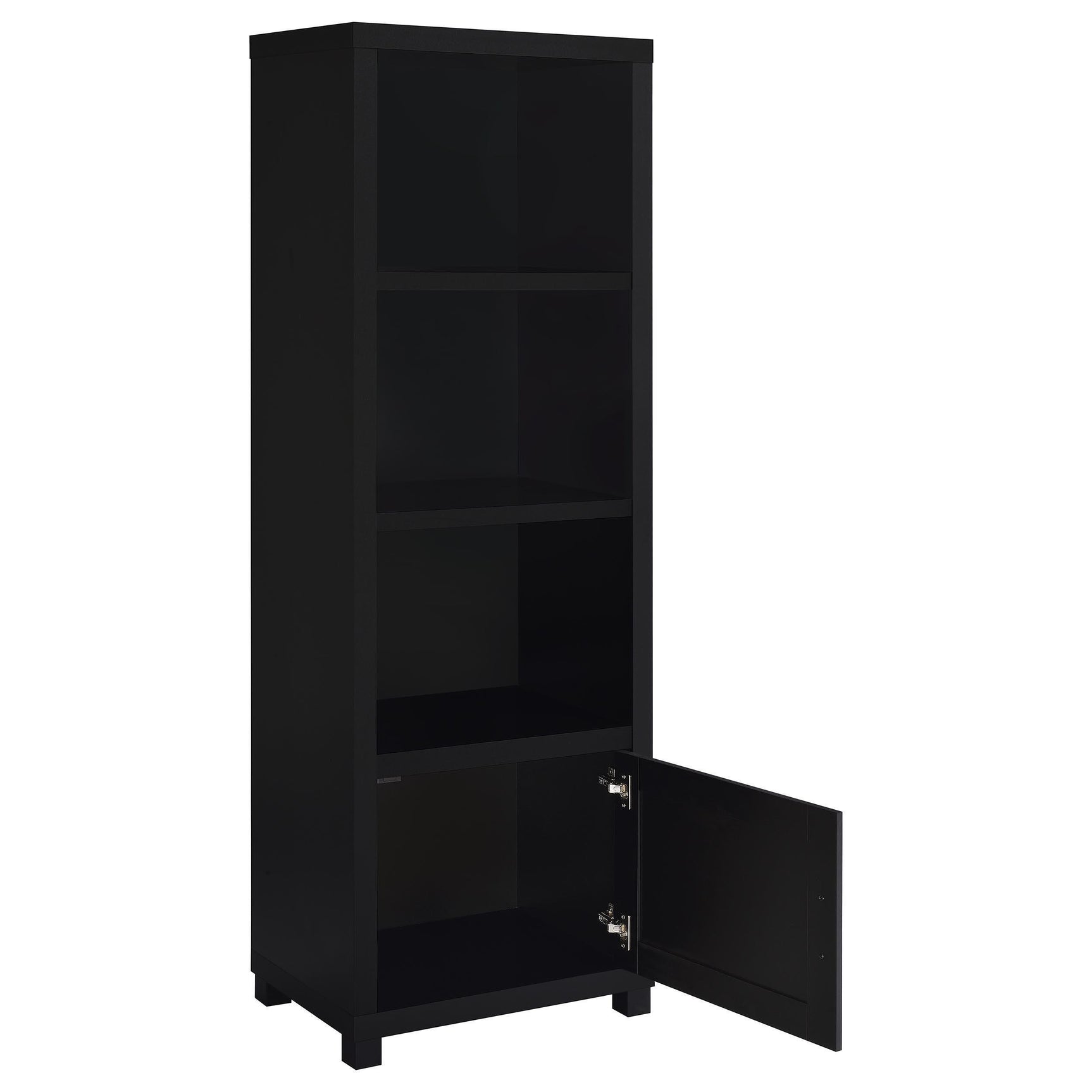 Jupiter 3-Piece Entertainment Center 79-inch TV Stand Black