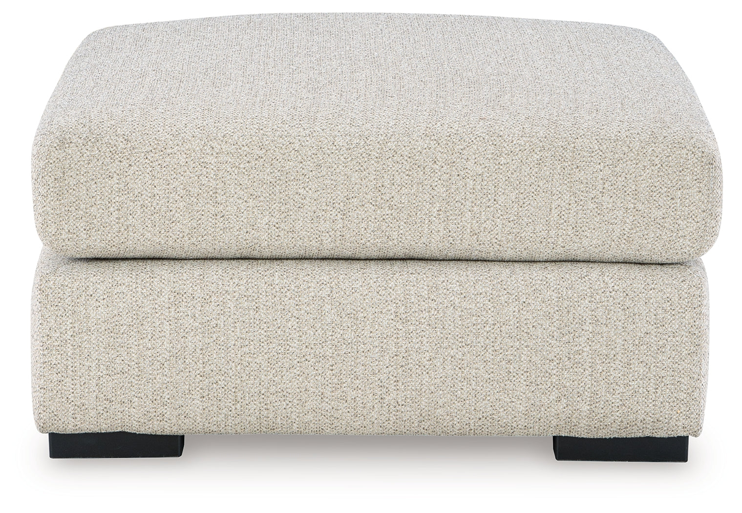 Laurelgrove Pebble Chenille,Performance Fabric,Next-Gen Nuvella™ Oversized Accent Ottoman