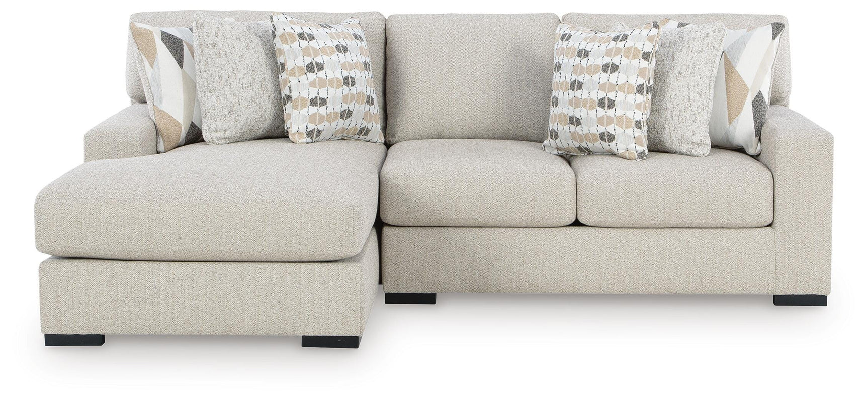 Laurelgrove Pebble Chenille,Performance Fabric,Next-Gen Nuvella™ 2-Piece Sectional Sofa Chaise