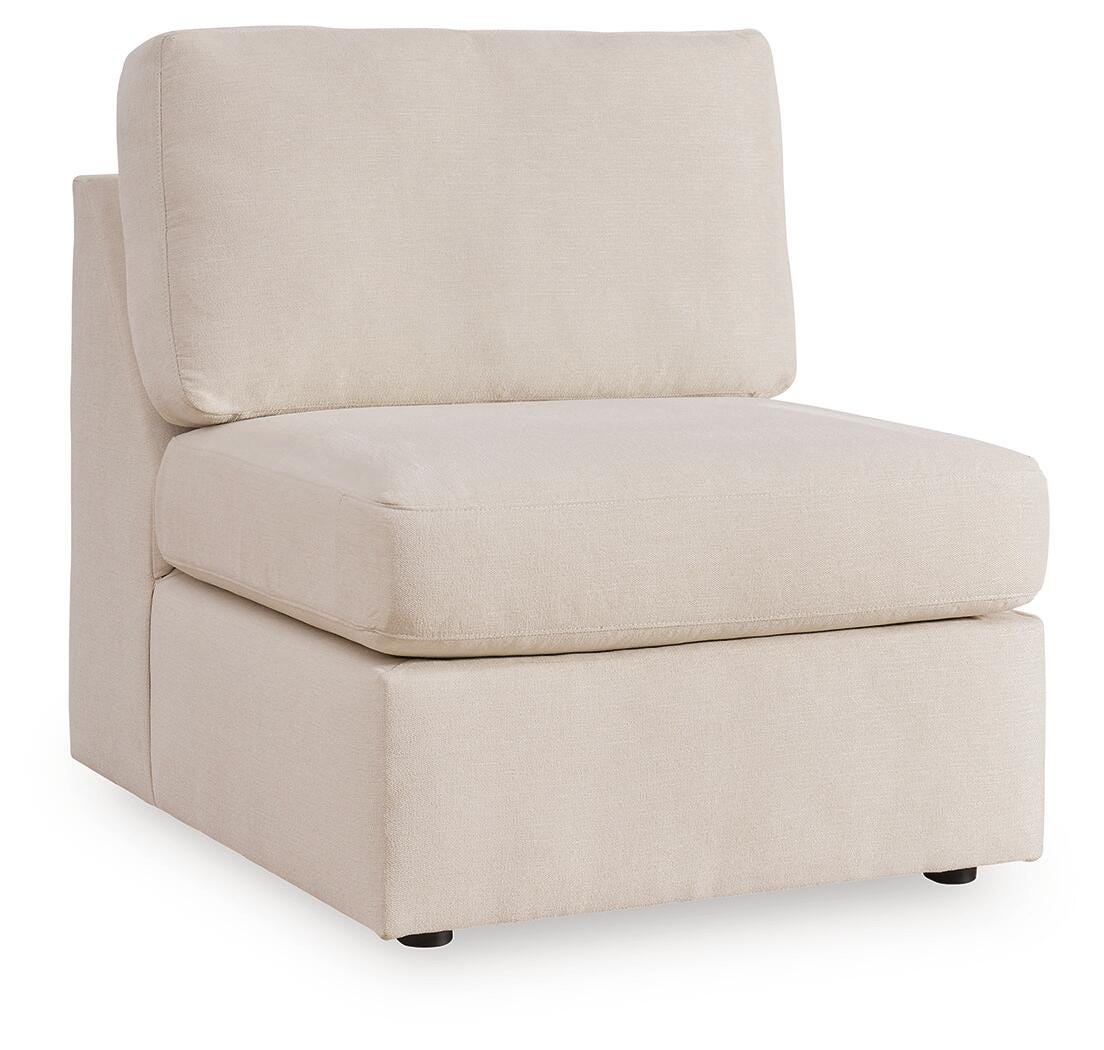 Modmax Oyster 6-Piece Sectional with Ottoman — angled view