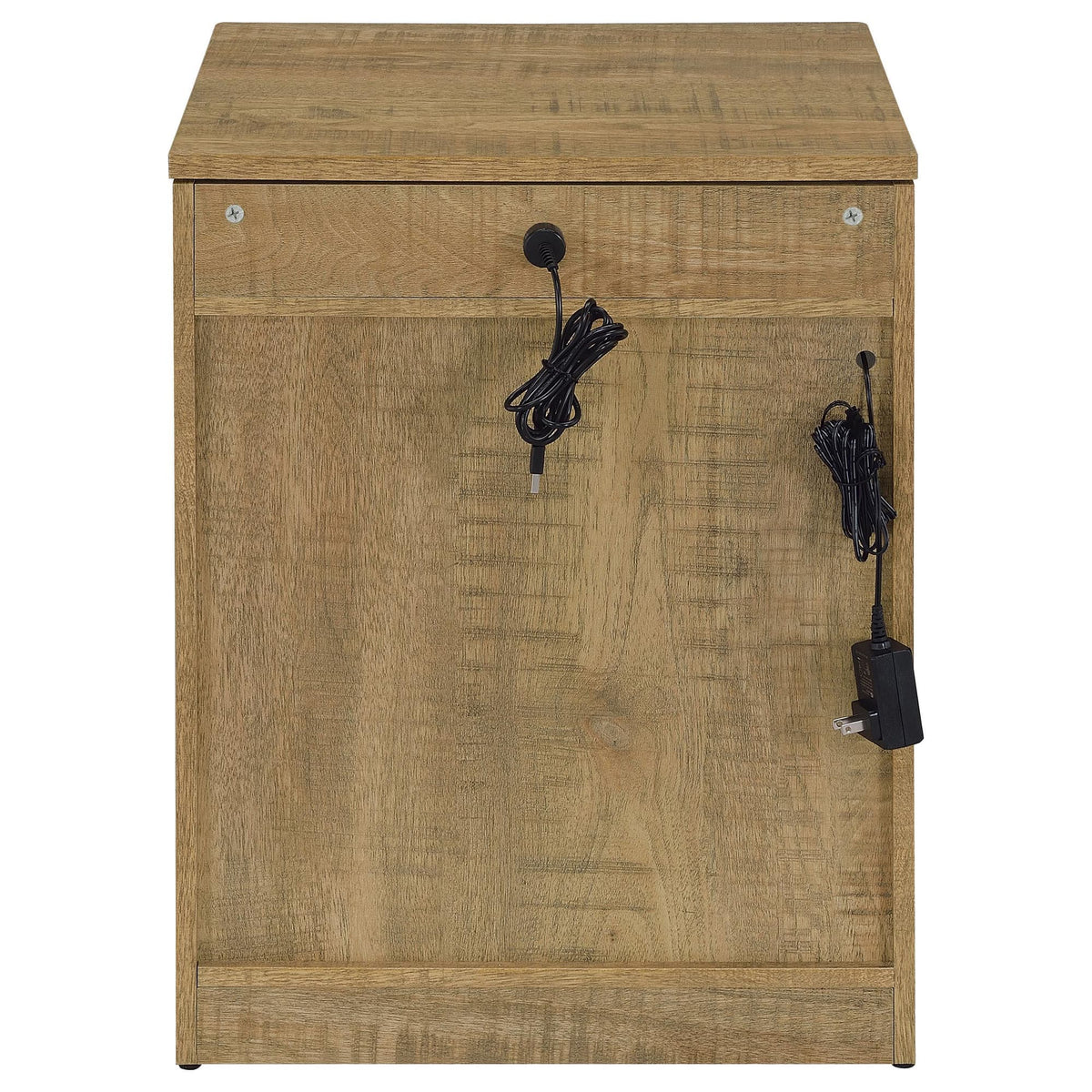 Fabre Extendable Top 1-Drawer Nightstand in Mango — product image 7