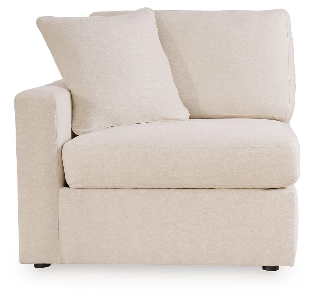 Modmax Oyster Performance Fabric 5-Piece Sectional — front view