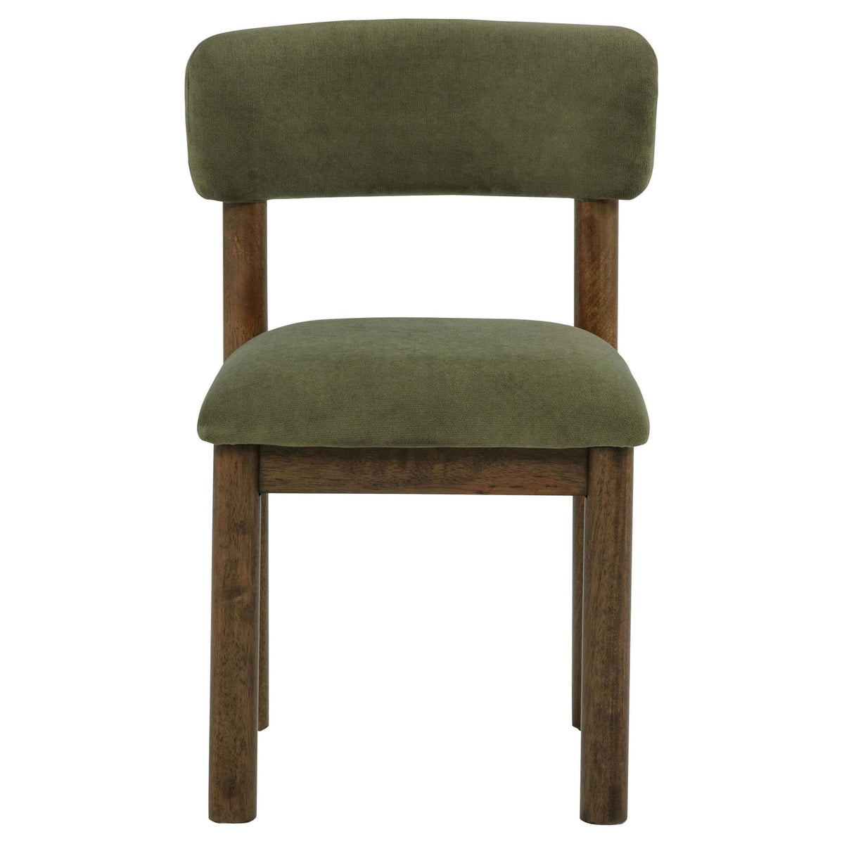 Faulkner Moss Green Upholstered Dining Side Chair Set of 2 — product image 4
