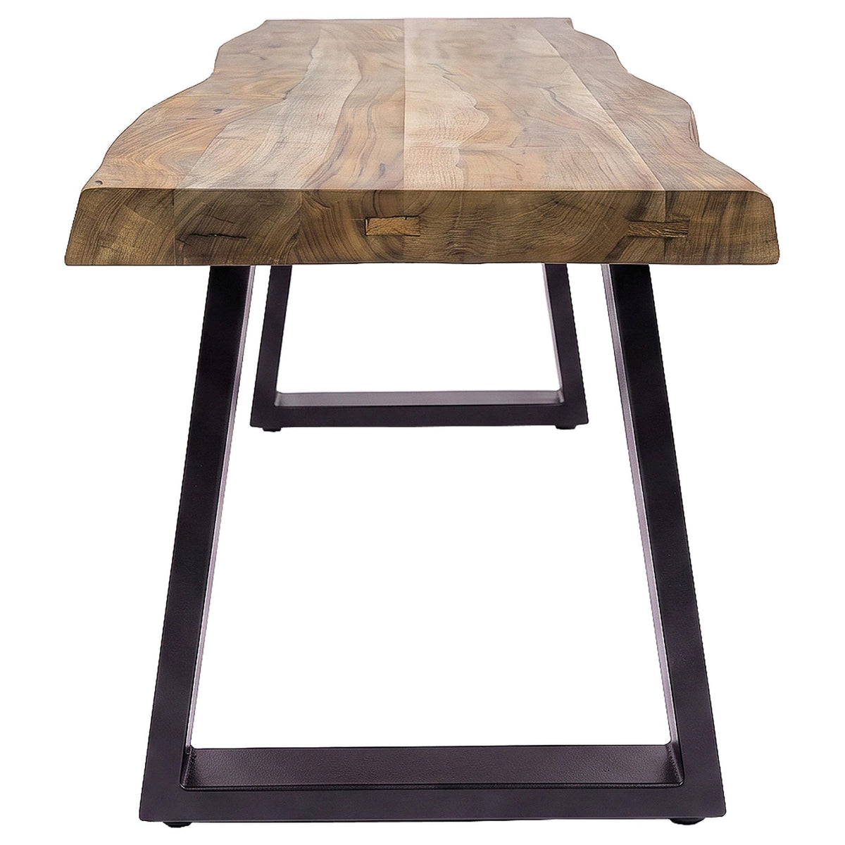 Selwyn Live Edge Solid Wood Dining Bench Light Sheesham — product image 4