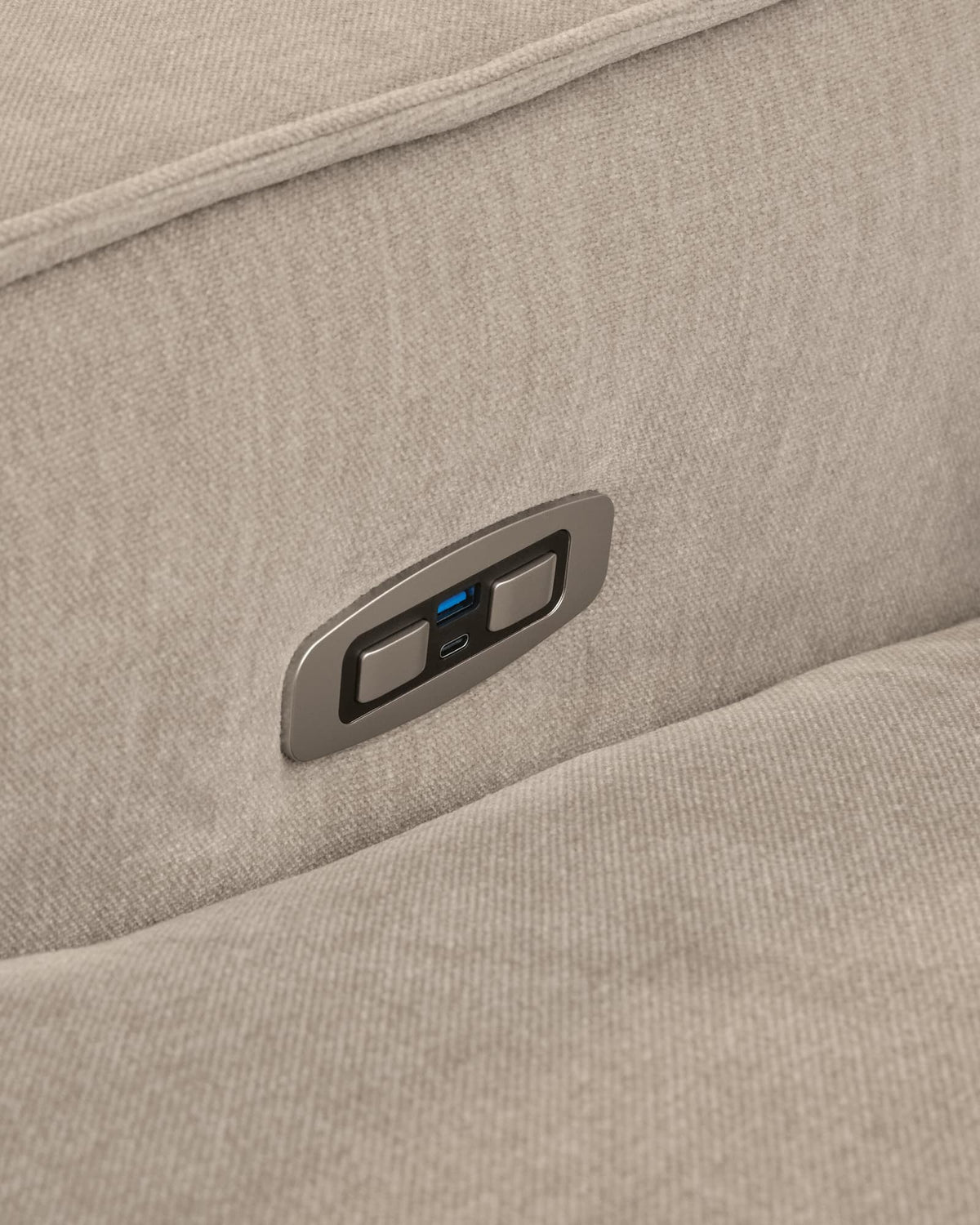 Carceri Cashmere 2-Piece Power Reclining Sectional Loveseat — product image 6