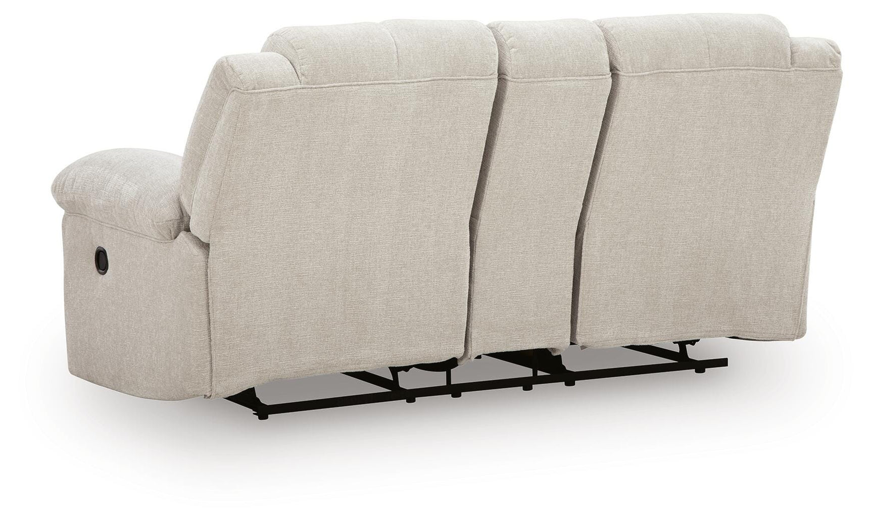 Orlen Winter Performance Fabric,Next-Gen Nuvella™,Chenille Reclining Loveseat with Console view 5