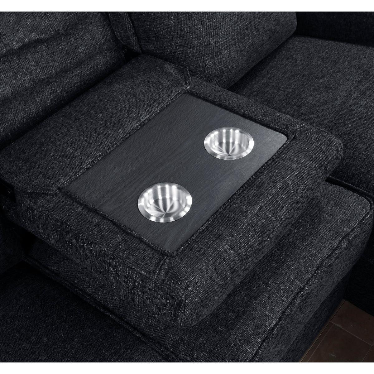 Monterey Dark Hue Reclining Sectional